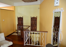Grand Gaube - Studio - Stairs to the kitchen - Mauritius Guesthouse